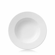NEW Set of 4 Villeroy & Boch FOR ME Rimmed Soup Bowls 9.75” Premium White picture