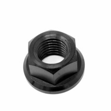 Hex Flange Nut, Black Zinc Plated  M5, M6, M8, M10 picture