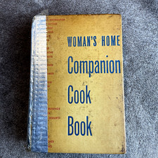 Vintage 1944 Woman's Home Companion Cook Book WWII Wartime Edition Collier picture