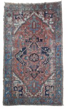 7.3 x 11.3 Old Perrsian Heriiz Seerapi Rug 1950's #PIX-23155 picture