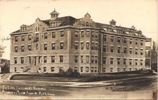 EV LUTHERAN IMMANUEL HOSPITAL mankato mn. real photo postcard rppc. minnesota picture