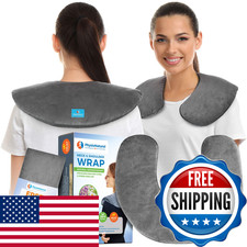 Physionatural Microwavable Neck Wrap - Instant Relief For Stiffness Muscle Pain picture