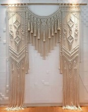 Beautiful Macrame Large Curtain Bohemian Decoration Wall Arch Backdrop picture