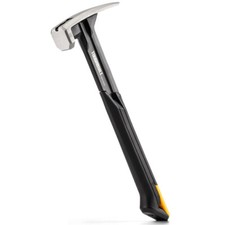 ToughBuilt Steel Rip Hammer 18oz Smooth Straight Claw Large Rubber Handle Magnet picture