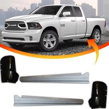 Outer Rocker Panels and Cab Corners Fits 2009-2018 Ram Truck Crew Cab 4PC. Set picture