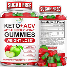 Keto ACV Gummies - Zero Sugar - Advanced Weight Loss Supplement picture