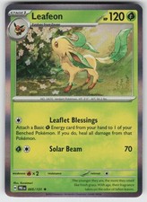 PO-02 Holo Leafeon 005/131 Rare SV: Prismatic Evolutions picture