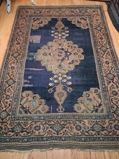 Semi-Antique Turkish Taspinar Area Rug, Hand-Knotted Wool, 5'x7'5 picture