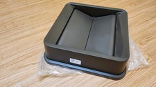 Lavex 19/23 Gal Brown Square Trash Can Drop Lid - Trash can lid replacement picture