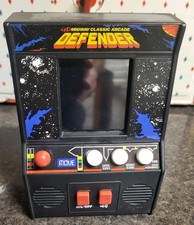 Midway Classic Arcade Defender Handheld Game Retro Mini Cabinet 09601 WORKS picture