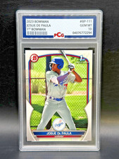 2023 Bowman Josue de Paula Prospects 1st Bowman PCG 10 Gem Mint BP-111 Dodgers picture