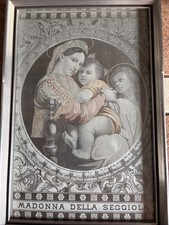 ANTIQUE NEYRET Frères STEVENGRAPH French Silk Tapestry Framed  Moiré Mat EUC picture