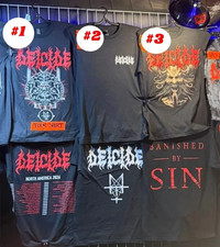DEICIDE US Tour 2026 T-Shirt reprint, Merch 2026 T-shirt picture