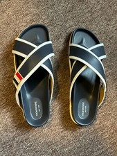 Men's Thom Browne Criss Cross Sandals Size 10.5 $650 retail. AUTHENTIC. picture