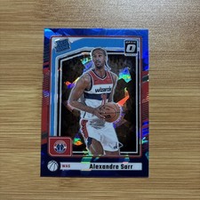 2024-25 Donruss Optic Preview Alexandre Sarr #P-215 Rated Rookies Blue Ice Prizm picture