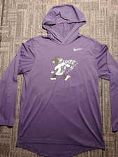 Nike Kansas State K-State Wildcats Dri-Fit Lightweight Hoodie Men's Medium  picture