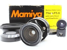 Mamiya Sekor P 75mm f/5.6 Lens for Mamiya Press Universal from JAPAN【Exc+3】 picture