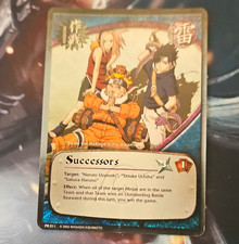 Bandai Naruto CCG Successors PR011 Promo Daimond Foil Mission English 2002 picture
