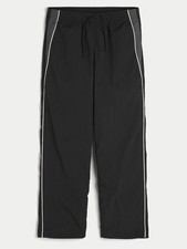 Hollister Black Baggy Track Pant Men's picture