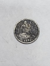 1891 O Seated Silver Dime CHEAP  picture