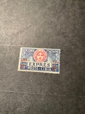 Libya Scott #E12 hinged picture
