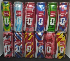 Coca-Cola FIFA World Cup 2026 Cambodia Full Set 12 x 330ml Empty Cans Collection picture