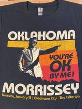 Morrissey Oklahoma Tour 2026 You're Okay By Me T Shirt Full Size S-5XL UB205 picture