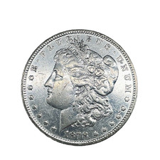 1878 7TF Rev Of 79 Morgan Dollar VF Very Fine 90% Silver $1 US Coin # 1594 picture