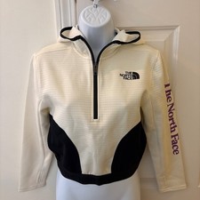 The North Face kids NWOT crop hooded sweatshirt size 10y picture