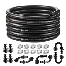 EVIL ENERGY 6AN 3/8 Fuel Line Kit 20FT, CPE Rubber 3/8 Fuel Hose with Push On... picture