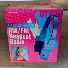 VTG Realistic 12-146 AM / FM Stereo-Mate Headset Radio NEW NOB NOS picture