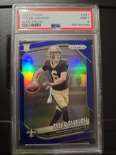 🔥 ULTRA RARE 🔥 BLUE PRIZM SSP TYLER SHOUGH RC | POP 3 | ZERO PSA 10s ⚜️ picture