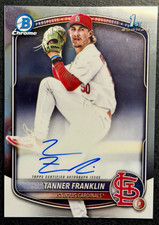 Topps 2025 Bowman Draft Chrome Tanner Franklin RC Auto #CPA-TF picture