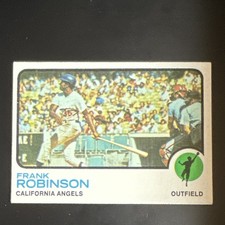 Topps 1973 Topps Frank Robinson #175 California Angels MLB Baseball Card picture