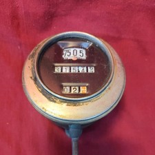 Antique AC Speedometer Flint Michigan 75 mph Revolving Speedometer Model T Era picture