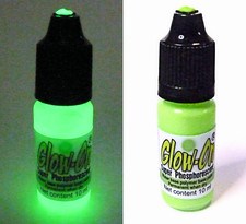 Glow-On GREEN For Gun Sights, Fishing Lures W/Tip Applicator 10 ml vial picture