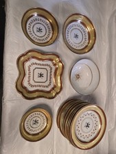 Rare Chamberlain's Worcester Armorial Plate Bowl& Saucer, c.1805 - Griffin Crest picture