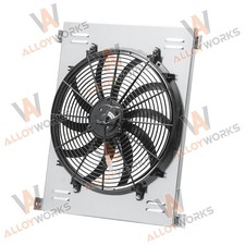 NEW Aluminum Shroud+Fan Fit 1933 1934 1935 Ford Model A Series Chevy V8 Swap US. picture