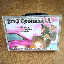 Beto Quintanilla El Mero Leon del Corrido Cassette Frontera 7132 2000 picture