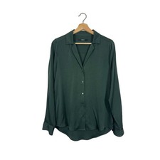 Quince Women's Silk Button Up Top Size S Minimalist Office Quiet Luxury Classy picture