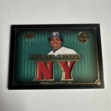 2008 UD Premier Reggie Jackson Premier Patches /44 New York Yankees baseball MLB picture