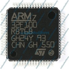 5PCS STM32F100RBT6B LQFP-64 ARM Cortex-M3 32-bit microcontroller picture