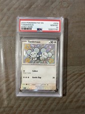2024 POKEMON PAF EN-PALDEAN FATES SHINY RARE #209 TANDEMAUS PSA 10 picture