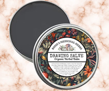 ORGANIC BLACK DRAW SALVE | Bug Bites | Stings | Slivers | Boils| Cysts | Zits picture