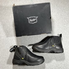 Florsheim Steel Toe Hercules Men's Metatarsal Guard EH Shoe Black Size 11 D picture