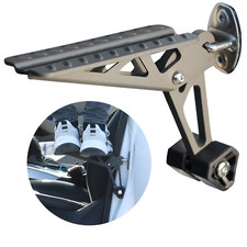 Car Door Step, Foldable Door Latch Hook Step Both Foot Stand Pedal Ladder Univer picture