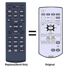 New WS19340 Replace Remote Control For Yamaha CRX-040 MCR-040 MCR-140 NS-BP80 picture