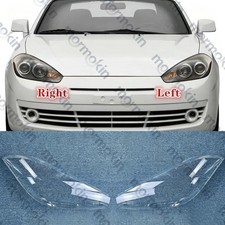 LH&RH Side Headlight Lens Cover For Hyundai Tiburon 2007-2008 +Sealant Glue picture
