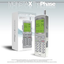 MONSTA X THE PHASE EP Album MX-0514 TABLE CLOCK Ver/CD+Clock+5PhotoCard OFFICIAL picture