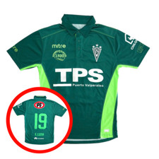 SANTIAGO WANDERERS 2014/15 Chile Home Football Shirt S Mens Chile Soccer Jersey picture